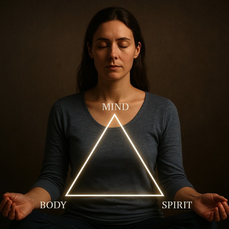 El espejo de H.P. Blavatsky: el triángulo invisible de cuerpo, mente y&nbsp;espíritu