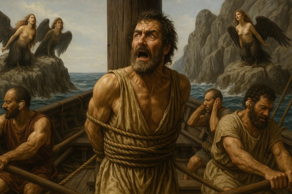 Ulises atormentado, atado al mástil, escuchando el Canto de las Sirenas: la tentación del conocimiento&nbsp;absoluto