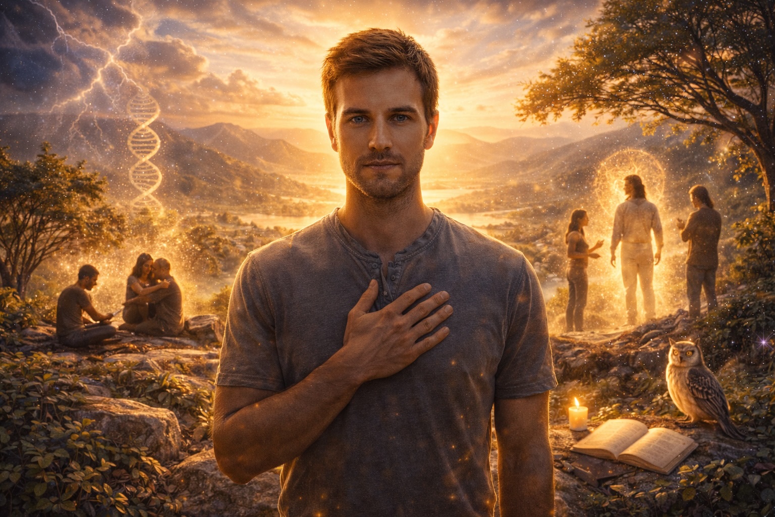 Vidyā y la Sexta Humanidad: Espiritualidad sin evasión. La conciencia&nbsp;encarnada