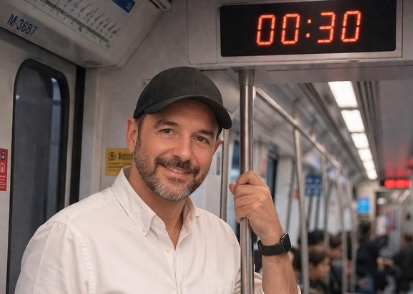 Microrrelatos para la eternidad: El hombre que llegaba siempre treinta segundos tarde