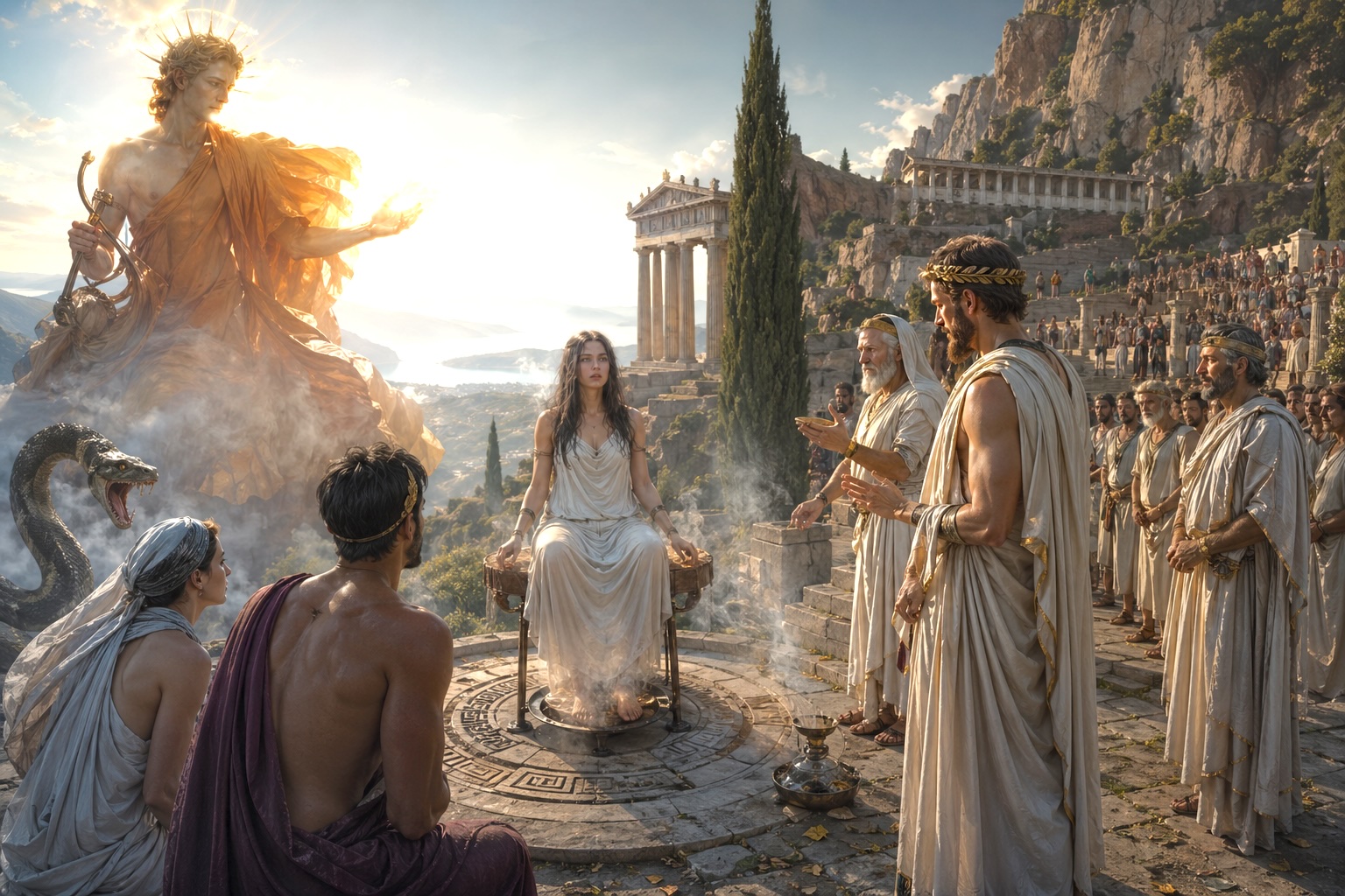 El Oráculo de Delfos: donde los dioses susurraron el destino de los hombres